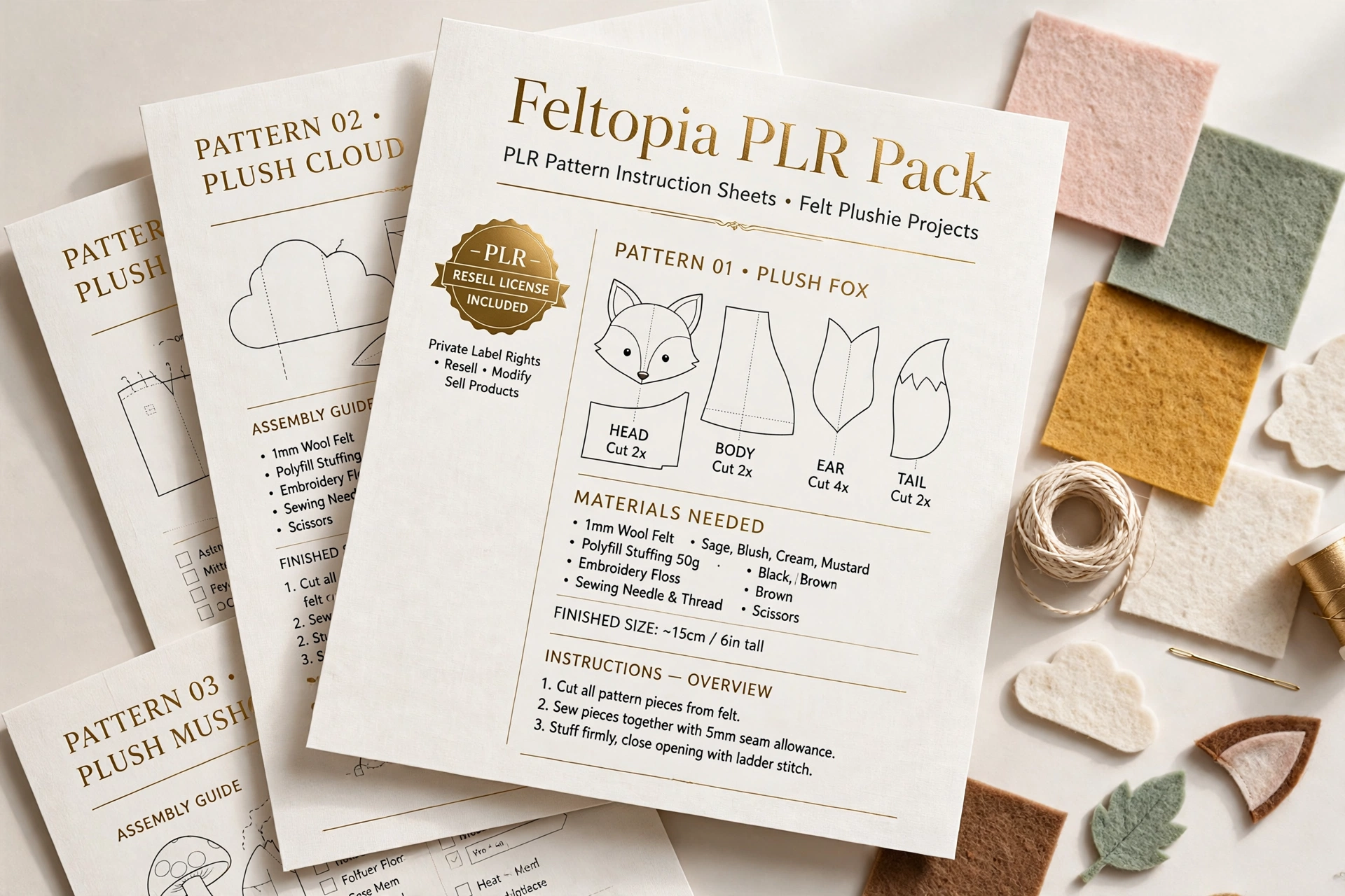 Feltopia PLR Pack