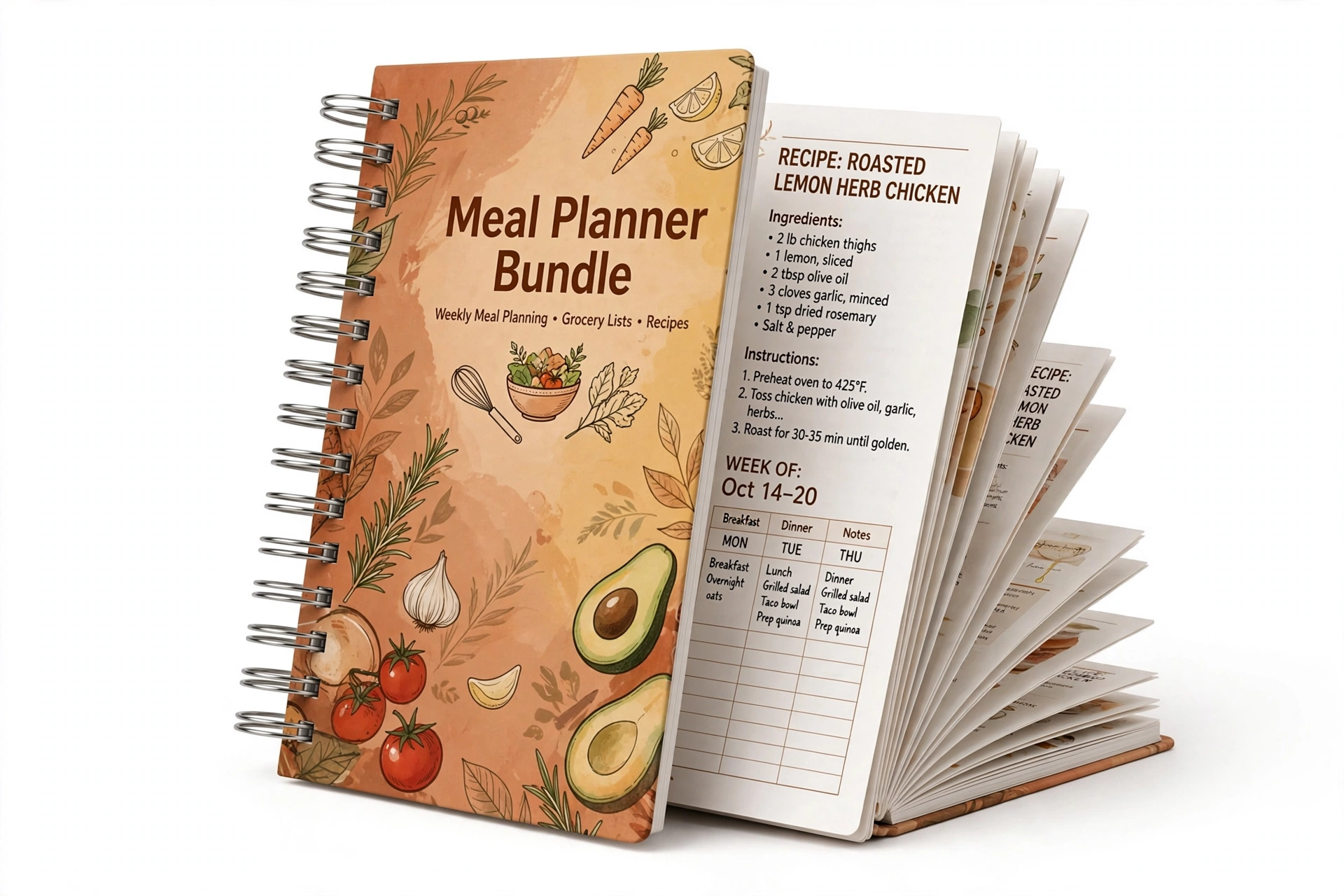 Meal Planner Bundle PLR
