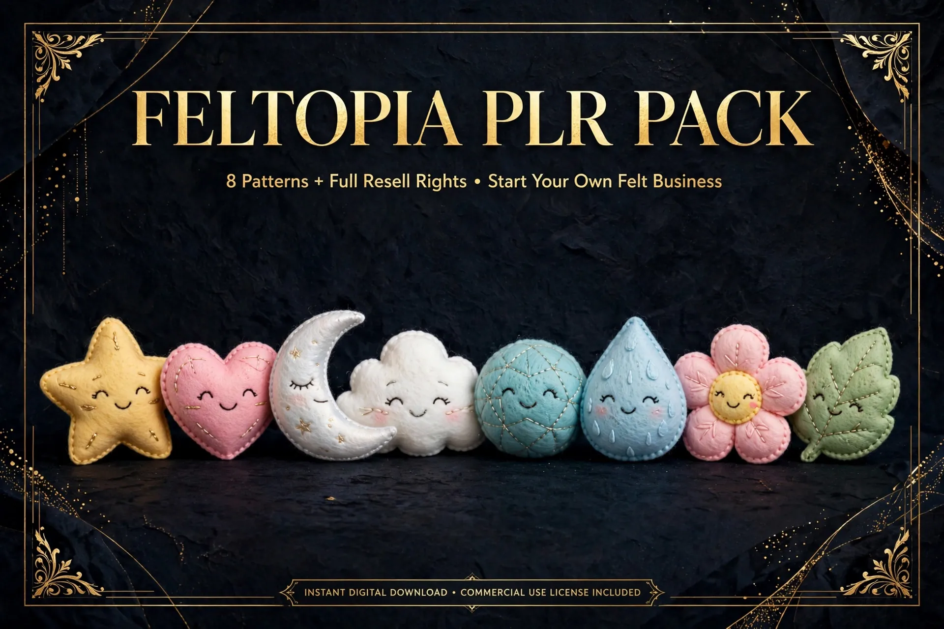 Feltopia PLR Pack — $39