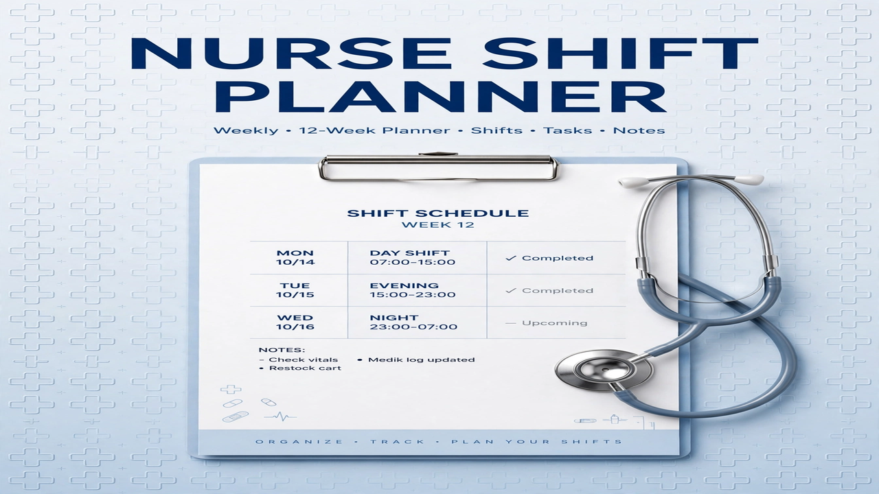 Nurse Shift Planner PLR